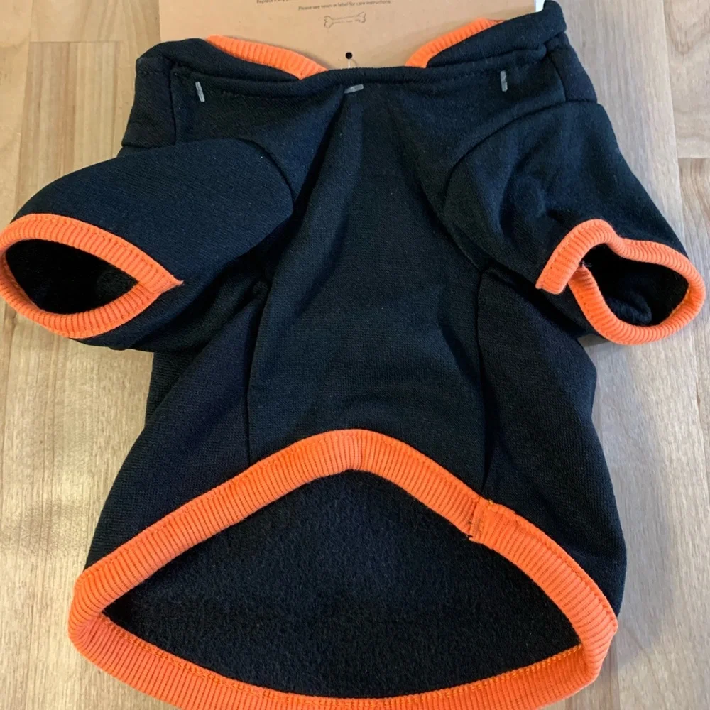 Rae Dunn Pet “LICK OR TREAT” Dog Hoodie Shirt NWT